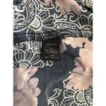 Connected Apparel ‎ Sz 6 Black/Pink/Purple Floral Sleeveless Sheath Dress Lined Photo 5