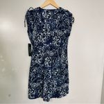 Ralph Lauren Lauren  Navy Blue Cotton‎ Swim Cover Up Sz Small Photo 5