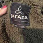 prAna  Vest Womens Small Green Quilted Full Zip Sherpa Lined Mock Neck Zip Pocket Photo 3