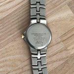 Citizen  Elegance Ladies Watch Vintage Two Tone Bracelet Blue Round Dial Date Photo 7