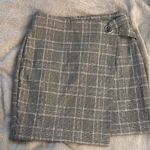 H&M Plaid Mini Skirt with Buckle Photo 0
