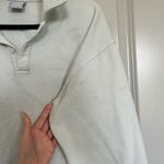 TNA super light min green Cozy fleece boyfriend Sweater Size M Photo 1