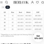 Berlook Jacquard V Notch Plus Size Bikini Set Red Photo 5