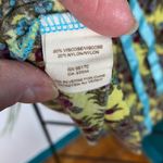 Free People  floral puff sleeve stretch T-shirt top Photo 7