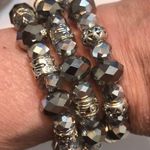 OOAK Genuine Swarovski Crystal Bracelet & Earrings Photo 0