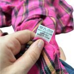 Fancyinn  Pink Plaid Mini Dress new with tags size small Photo 12