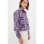 Tuckernuck  Plaid Flannel Cropped Button Down NEW Photo 1