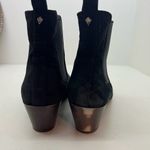 Sam Edelman Women's Shoes  Reesa Pull On Ankle Boots Booties navy Suede Size 7.5 Photo 6