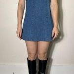 American Eagle Super Flattering  Denim Mini Dress Size Small Photo 0