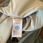 Athleta Nolita Slim Tapered Crop Pants Green Printed Size 12 Athleisure Travel Photo 7