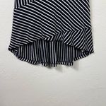 CAbi ATC Wink Black & White Striped Sleeveless Midi Dress Size M Style #5946 Photo 2