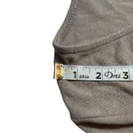 Free People  Beach Long Sleeve Gray Asymmetrical Mini Dress Small Photo 8