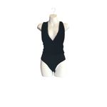 ZARA Black Tulle Bodysuits with Polka Dots Photo 2