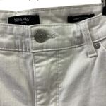 Nine West  White Chrystie Stretch Denim Capri Jeans Womens Plus Size 14 Photo 6