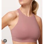 Lululemon  energy high neck cross back bra copper coil 4 Photo 0