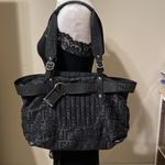Fendi Black Zucca Tote Bag Photo 8