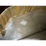 VTG Gold Sequin Clutch Handbag Purse Night Out Party Birthday Princess NWT Photo 4