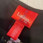 Latina Life 12 shirred ruched spaghetti strap tank blouse TS 1913 Black Photo 3