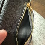 NEW Valentino Orlandi Italian Black Textured Leather Crossbody Purse & Wallet Photo 4