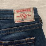 True Religion womens 30 jeans skinny glitter button distressed denim Photo 7