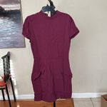House Of CB  'Alia' Mulberry‎ Mini Dress NWOT wine purple burgundy size L Photo 3