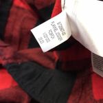 Old Navy NWOT Red & Black XL Plaid Flannel Jogger Pajama Pants Photo 4