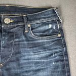 True Religion Womens 27 Halle Mid Rise Super Skinny Distressed Denim Jeans Photo 4