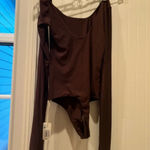Aerie Brown  Bodysuit Photo 1