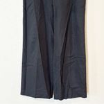 Madewell  Pants‎ Womens Pull-On Straight Drapey Twill Linen Blend Black XXS NEW Photo 5