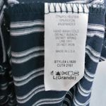 Stevie Hender  Bobbie Blue  Stripe Dress L Photo 6