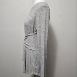Anthropologie Postmark Providence Gray Tie Waist Knit Tunic Size Small Photo 4