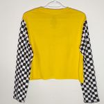 Chemistry Forever 21 Corvette yellow cropped long sleeve top Photo 1