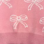 Willow & Wind Pink Bow Sweater women’s size M Size M Photo 2