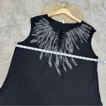 Liberty Wear Women’s Sleeveless Shirt Wings Feathers Whimsigoth Fairy Black XL Photo 6