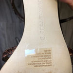 Banana Republic leather strappy snakeskin sandals Photo 5