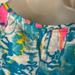 Lilly Pulitzer  Womens V-Neck Short Sleeve Printed Dress Size S lightweight small Photo 7