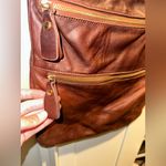 Margot Crossbody Leather Bag Brown Photo 12