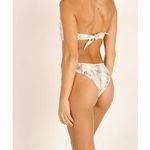 Montce Snake Rib Bikini SET Tan Size M Photo 3