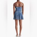 Steve Madden  Blue Strapless Denim Dress Sz small Photo 1
