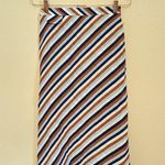 Equipment Skirt Women’s Size 4 Linette Striped Skirt Photo 0