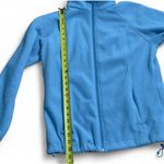 Columbia  Fleece Jacket Full Zip Lightweight‎ Soft Blue Coat Size L Photo 2