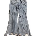 Urban Outfitters Distressed Wide Leg Jeans Photo 4