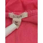 J.Crew  Pink Ruffled Scoop Neck Cotton‎ Pullover Tank Top Size M Photo 4