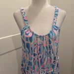 Lilly Pulitzer  Loro Swing Dress in Skim Blue Reel Nauti Sz M Photo 1