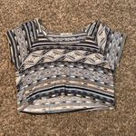Chloe K tribal print crop top Photo 0