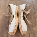 Stuart Weitzman  Espadrille‎ Flats Wrap Up Tie Shoes Size 8.5M Vacation Beach Photo 6