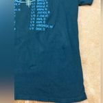 Def Leppard  leopard blue green hysteria tour graphic T-shirt women’s size XL Photo 6