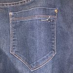 Inc international INC Denim Curvy Fit Skinny Leg Jeans Blue Denim Sequin Back Pocket Photo 6