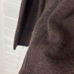 Krimson Klover Brown Knit Asymmetrical Zip Wool Jacket Size XS Photo 6