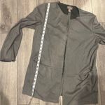 Chico's Chico’s Gray Suede Cardigan Jacket Photo 4